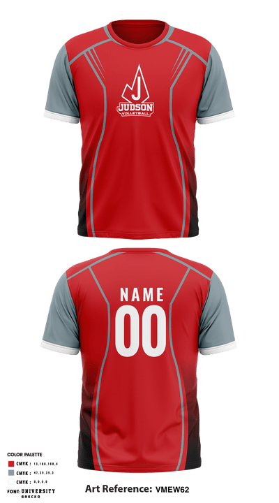 Judson High School Volleyball 81080129 Short Sleeve Performance Shirt - 4