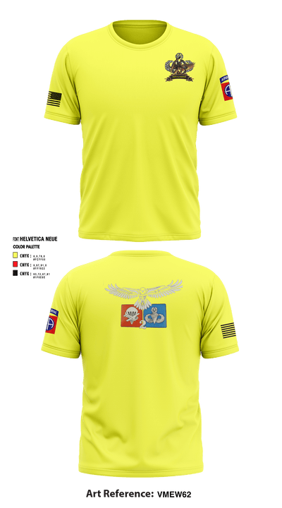 407th Brigade Support Battalion 57038520 Short Sleeve Performance Shirt - 1