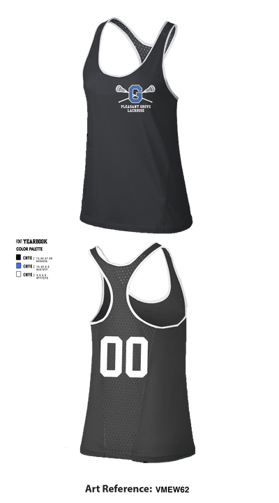 Pleasant Grove High School Lacrosse 63256449 Tank Top - 4