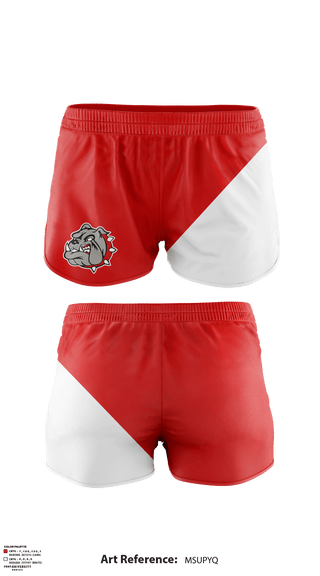 Track Shorts, Bedford High School Ski, Spirit Store, Teamtime, Team time, sublimation, custom sports apparel, team uniforms, spirit wear, spiritwear, sports uniforms, custom shirts, team store, custom team store, fundraiser sports, apparel fundraiser
