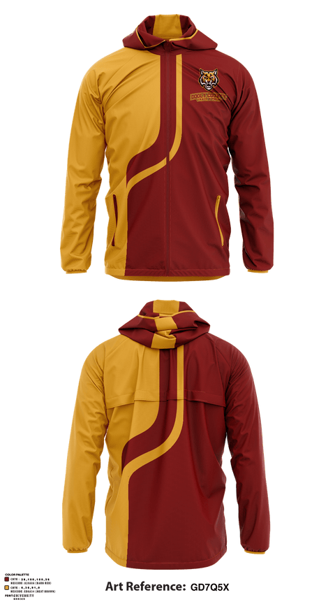 Windbreaker, Dooly County High School Track, Track & Field, Teamtime, Team time, sublimation, custom sports apparel, team uniforms, spirit wear, spiritwear, sports uniforms, custom shirts, team store, custom team store, fundraiser sports, apparel fundraiser
