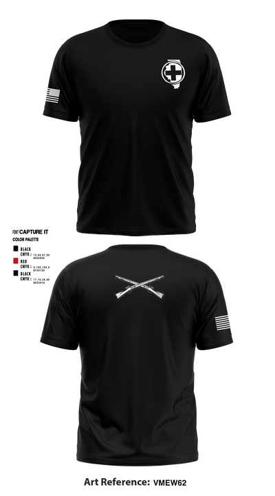 HHC 634th BSB 93326956 Short Sleeve Performance Shirt - 1