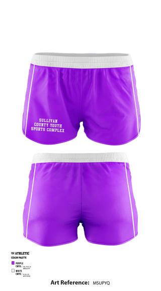Women's Shorts, Sullivan County Youth Sports Complex, Spirit Store, Teamtime, Team time, sublimation, custom sports apparel, team uniforms, spirit wear, spiritwear, sports uniforms, custom shirts, team store, custom team store, fundraiser sports, apparel fundraiser