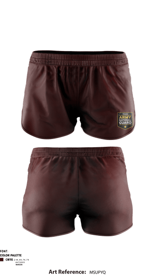 Ranger Panties, , Army, Teamtime, Team time, sublimation, custom sports apparel, team uniforms, spirit wear, spiritwear, sports uniforms, custom shirts, team store, custom team store, fundraiser sports, apparel fundraiser
