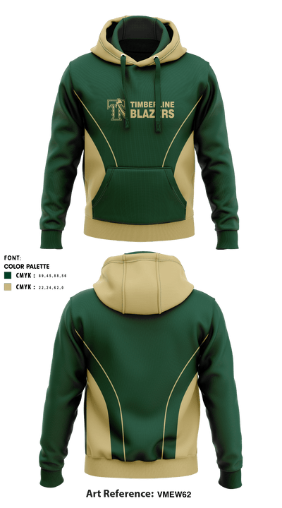 Timberline High School Cheer 28646188 Hoodie - 1
