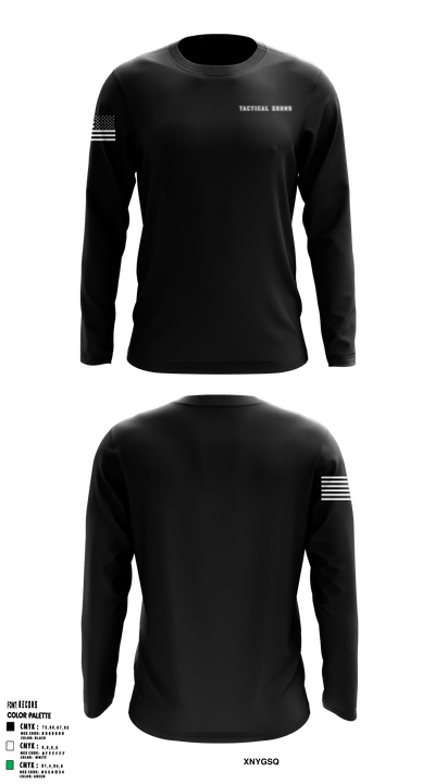 Tactical Goons 48890615 Long Sleeve Performance Shirt - 1