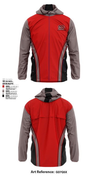 Windbreaker, Combs High School Badminton, Spirit Store, Teamtime, Team time, sublimation, custom sports apparel, team uniforms, spirit wear, spiritwear, sports uniforms, custom shirts, team store, custom team store, fundraiser sports, apparel fundraiser