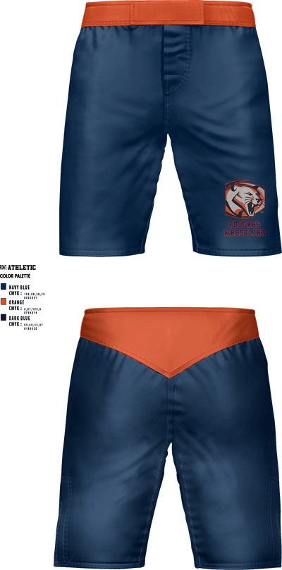 Cougars 78340882 Fight Shorts - 2