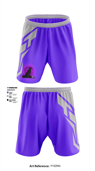 Blód Vargr 74208645 Athletic Shorts With Pockets - 1