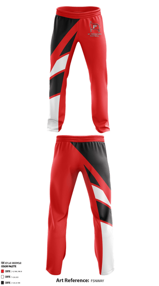 Sweatpants, NY Predators, Football, Teamtime, Team time, sublimation, custom sports apparel, team uniforms, spirit wear, spiritwear, sports uniforms, custom shirts, team store, custom team store, fundraiser sports, apparel fundraiser