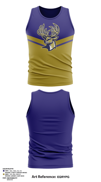 Berkeley High School Track 50615449 Tank Top - 1