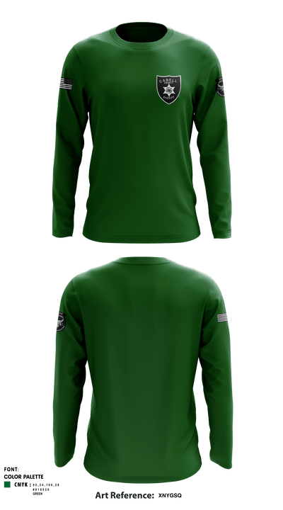 Cabell County Special Operations 13615522 Long Sleeve Performance Shirt - 1