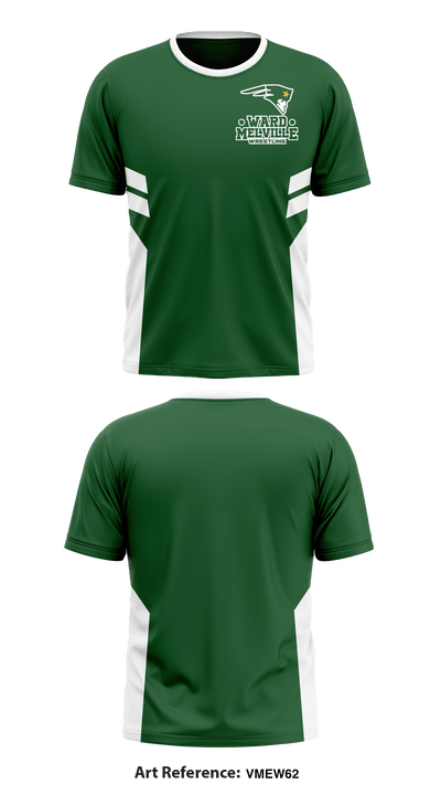 Ward Melville High School Wrestling 95352895 Short Sleeve Performance Shirt - 1