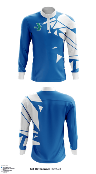 Quarter Zip Jacket, Youth Sports Henderson Family YMCA, Spirit Store, Teamtime, Team time, sublimation, custom sports apparel, team uniforms, spirit wear, spiritwear, sports uniforms, custom shirts, team store, custom team store, fundraiser sports, apparel fundraiser