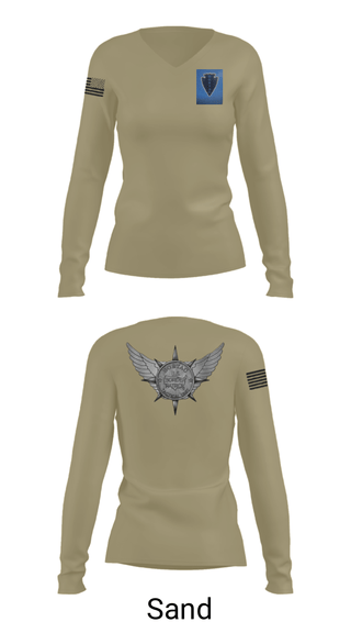 Women's Long Sleeve Vneck Shirt, , Police, Teamtime, Team time, sublimation, custom sports apparel, team uniforms, spirit wear, spiritwear, sports uniforms, custom shirts, team store, custom team store, fundraiser sports, apparel fundraiser