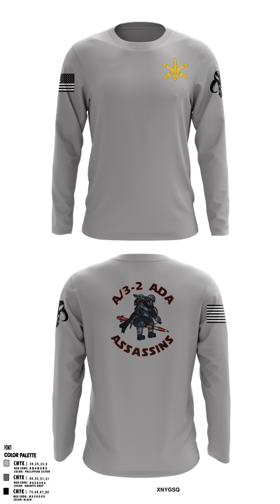 A/3-2 ADA 39391008 Long Sleeve Performance Shirt - 1