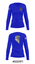 432 SFS 86667424 Women's Long Sleeve V-neck Shirt - 37