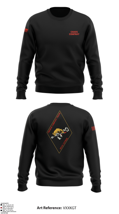 CHAOS COMPANY 95825038 Crew Neck Sweatshirt - 10