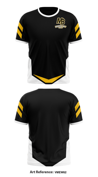 Mission Bay Golf 34265979 Short Sleeve Performance Shirt - 1