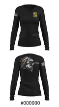 FSU ROTC 41025512 Women's Long Sleeve V-neck Shirt - 35