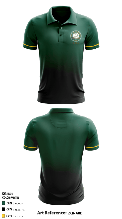 John F Kennedy High School Golf 78093099 Short Sleeve Performance Polo - 1