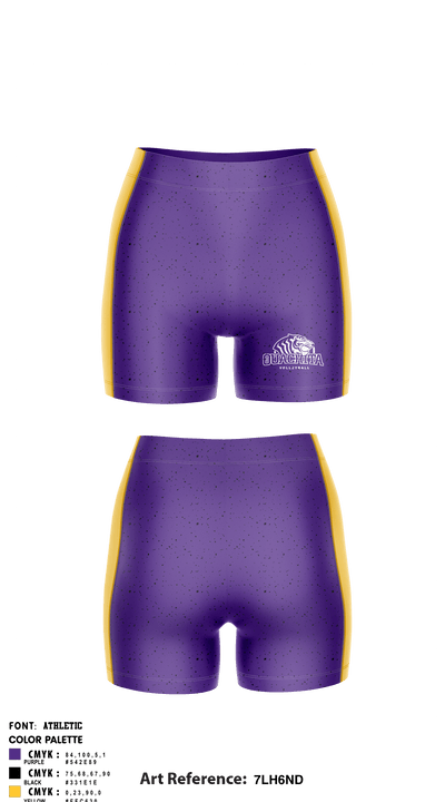 Ouachita Baptist University 31248952 Women's Compression Shorts - 1