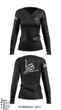 C4 25527352 Women's Long Sleeve V-neck Shirt - 1