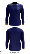 Eustis High School Cheer 65261062 Long Sleeve Performance Shirt - 1