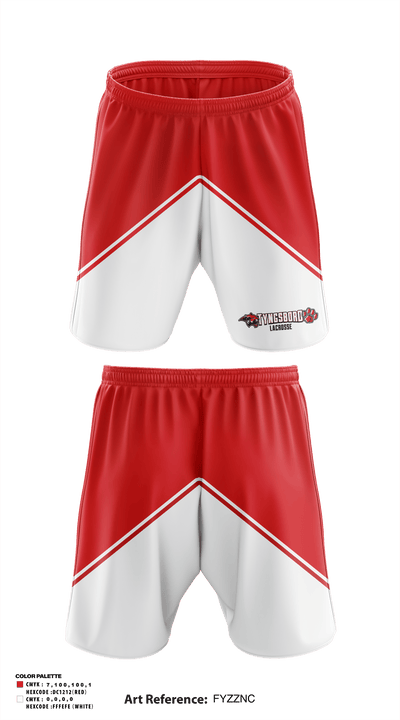 Tyngsboro Youth Lacrosse 56353565 Athletic Shorts With Pockets - 1