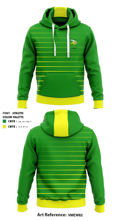 Richardson North Junior High School Track 50975677 Hoodie - 1