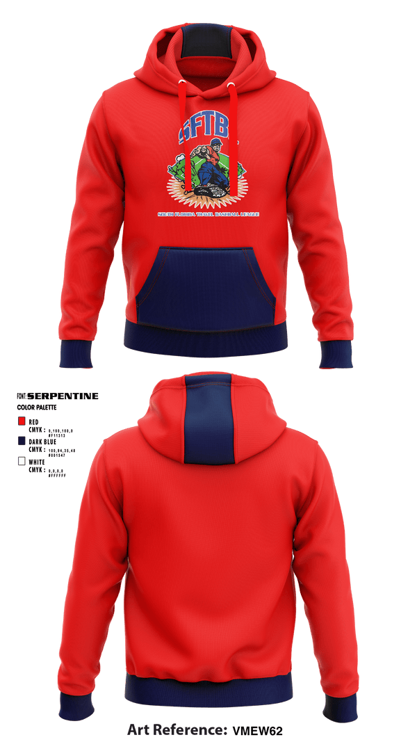 Hoodie, SOUTH FLORIDA TRAVEL BASEBALL LEAGUE, Baseball, Teamtime, Team time, sublimation, custom sports apparel, team uniforms, spirit wear, spiritwear, sports uniforms, custom shirts, team store, custom team store, fundraiser sports, apparel fundraiser