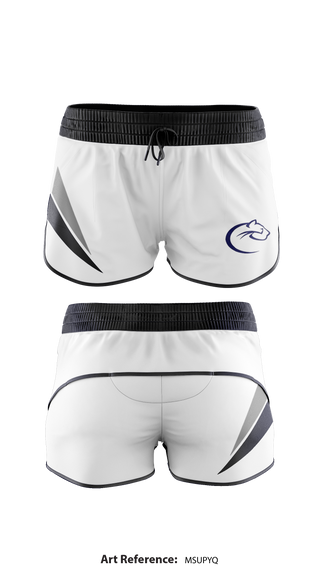 Leon Cougars 50153041 Women's Shorts - 1