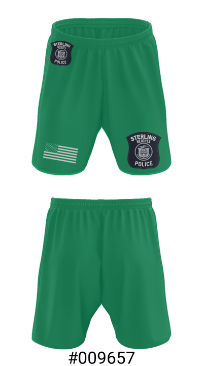 Police K9 38849181 Athletic Shorts With Pockets - 11