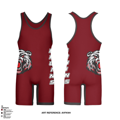 BRUINS 30178459 Wrestling Singlet - 2