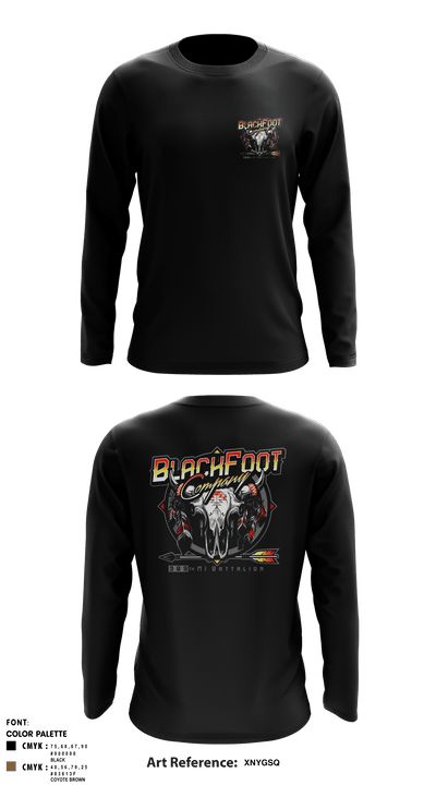 A CO 309th MI BN 40949231 Long Sleeve Performance Shirt - 3