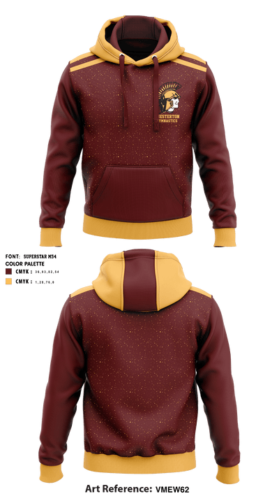 Chesterton High School Gymnastics 53300564 Hoodie - 1