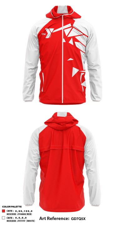 Youth Sports Henderson Family YMCA 9598694 Windbreaker - 4