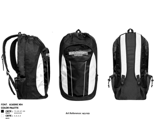 Gear Bag, Black knights, Football, Teamtime, Team time, sublimation, custom sports apparel, team uniforms, spirit wear, spiritwear, sports uniforms, custom shirts, team store, custom team store, fundraiser sports, apparel fundraiser