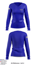 Blount County Rescue Squad 66497611 Women's Long Sleeve V-neck Shirt - 1