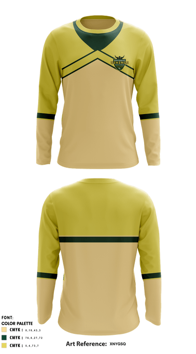 Northwest High School Track 72155128 Long Sleeve Performance Shirt - 4