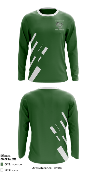 Long Sleeve Performance Shirt, South Summit youth football, Football, Teamtime, Team time, sublimation, custom sports apparel, team uniforms, spirit wear, spiritwear, sports uniforms, custom shirts, team store, custom team store, fundraiser sports, apparel fundraiser