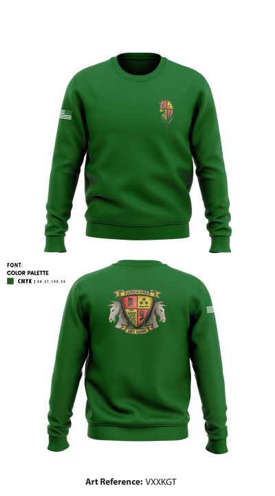 3BN 5TH MARINES 40874958 Crew Neck Sweatshirt - 1