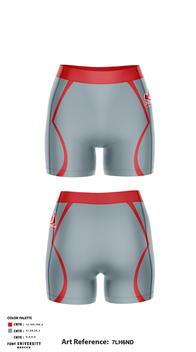 Judson High School Volleyball 81080129 Women's Compression Shorts - 1