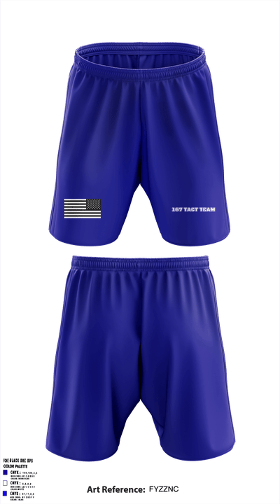 167 Tact Team 67695229 Athletic Shorts With Pockets - 1