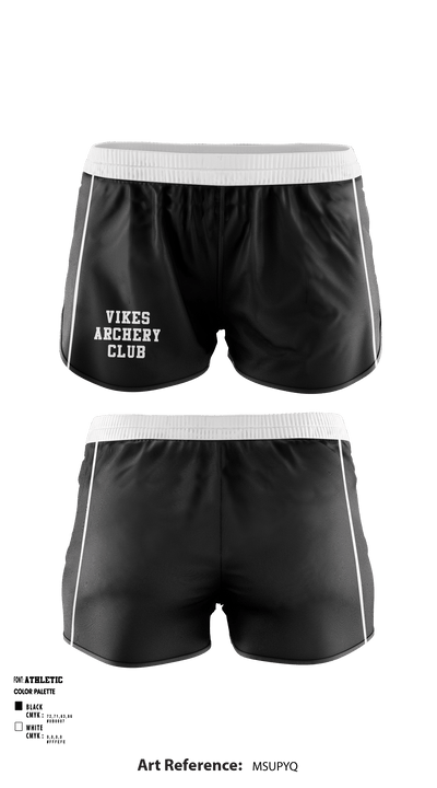 Vikes Archery Club 24552089 Women's Shorts - 1