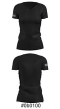KCSO Motor Unit 69838085 Women's Short Sleeve V-neck Shirt - 19
