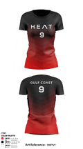 Gulf Coast Heat Volleyball 64929475 Women's Short Sleeve Shirt - 6