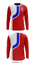 Veterans Track & Field 76678014 Long Sleeve Shooting Shirt - 1
