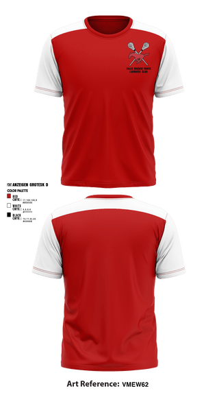 Short Sleeve Performance Shirt, Falls Church Youth Lacrosse Club, Men's Lacrosse, Teamtime, Team time, sublimation, custom sports apparel, team uniforms, spirit wear, spiritwear, sports uniforms, custom shirts, team store, custom team store, fundraiser sports, apparel fundraiser