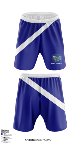 Athletic Shorts With Pockets, Orland Trojans Football, Football, Teamtime, Team time, sublimation, custom sports apparel, team uniforms, spirit wear, spiritwear, sports uniforms, custom shirts, team store, custom team store, fundraiser sports, apparel fundraiser